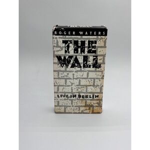 Roger Waters The Wall Live in Berlin 1990 VHS Tape with Box